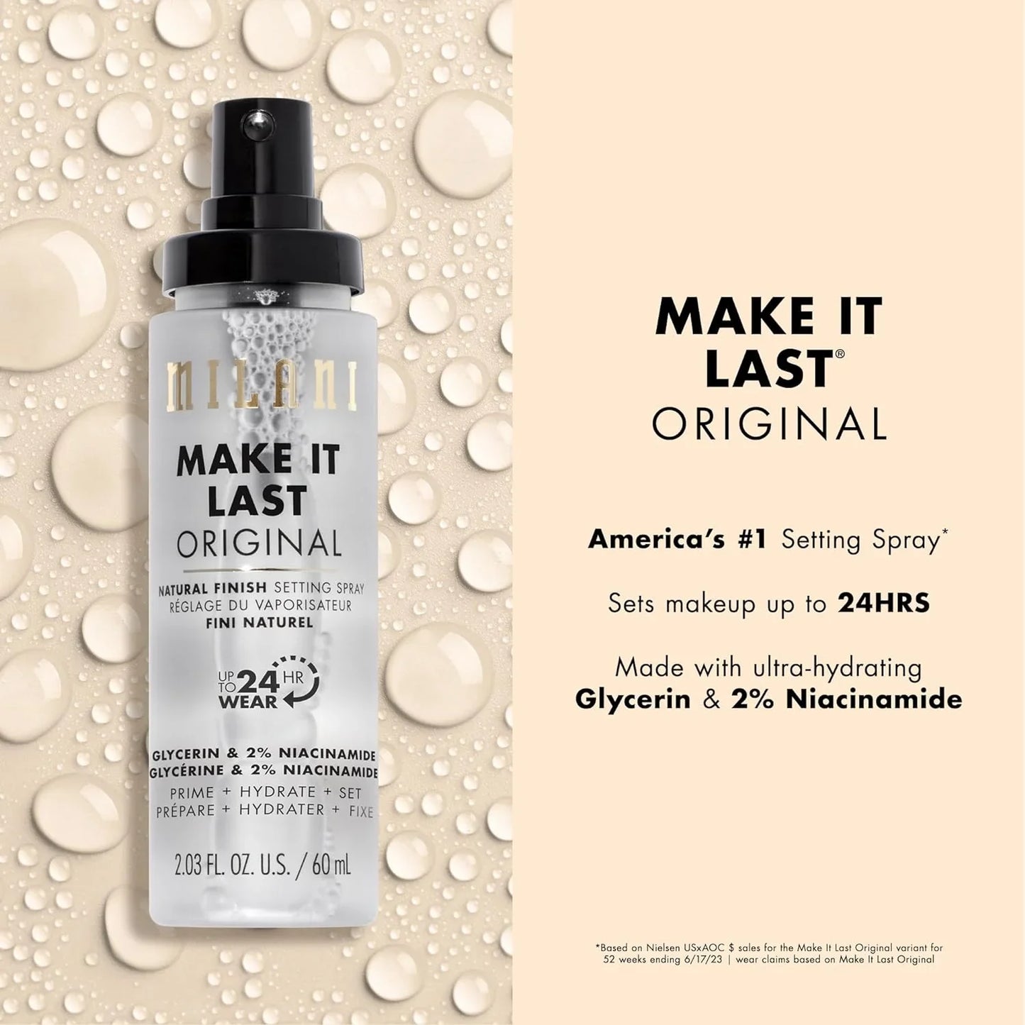 Milani setting spray 60Ml