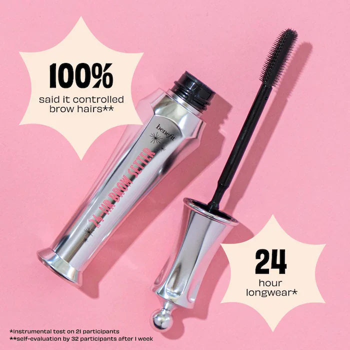 Benefit Cosmetics 24-HR Brow Setter Clear Brow Gel with Lamination Effect - 3.5 Ml