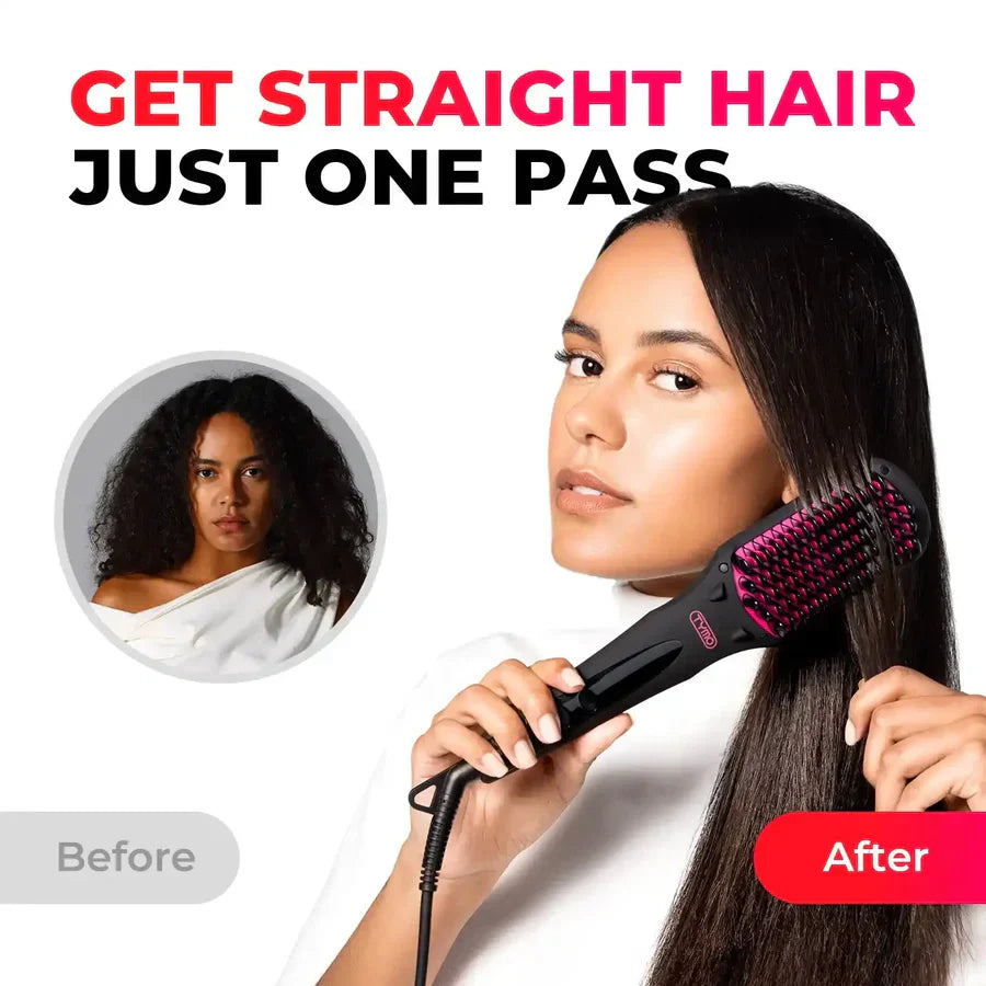 TYMO iONIC - Hair straightening brush