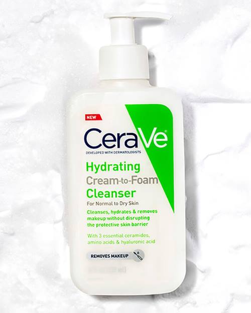 Cerave Hydrating Cream-to-Foam Cleanser - 355 ml