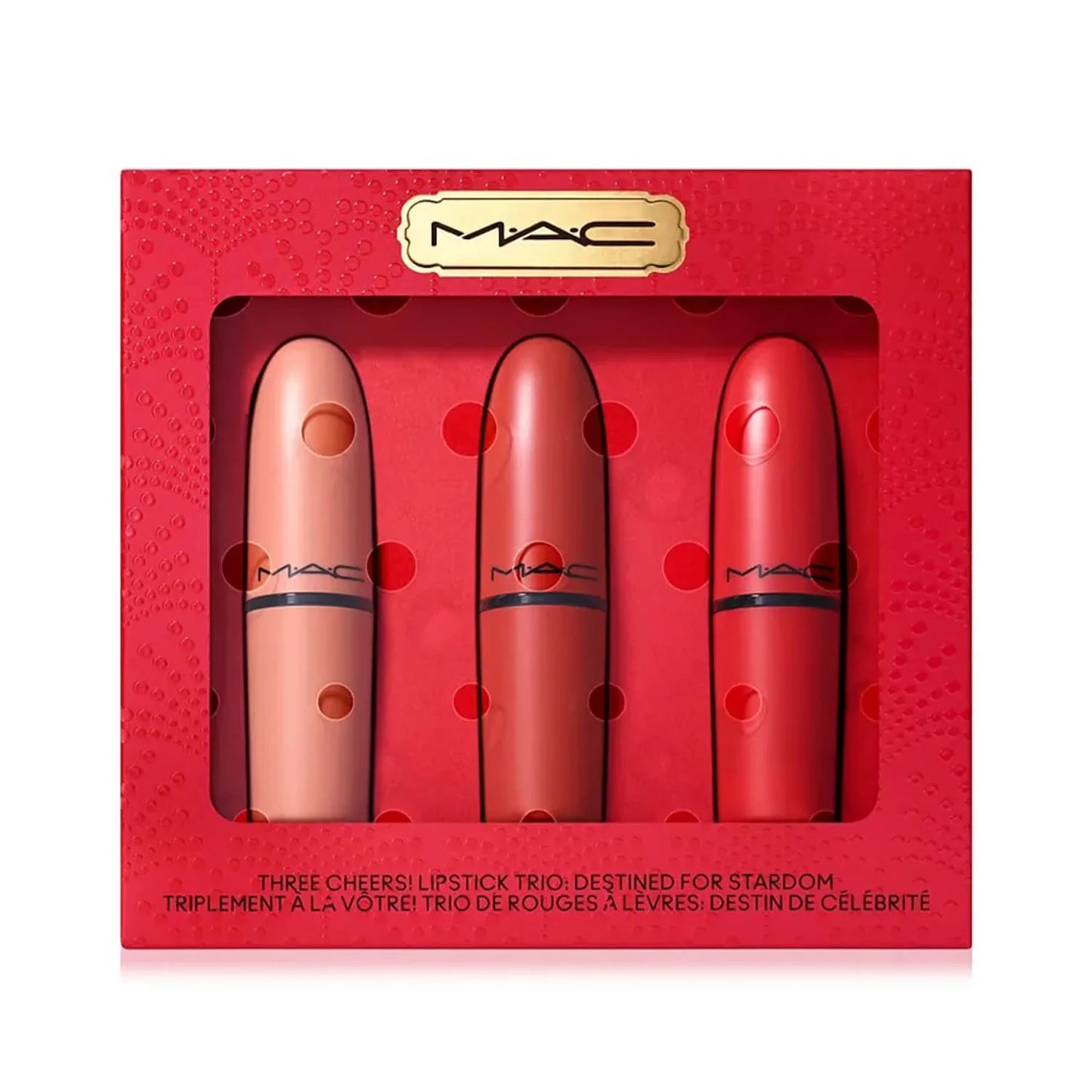 MAC - Three Cheers Lipstick Trio Set