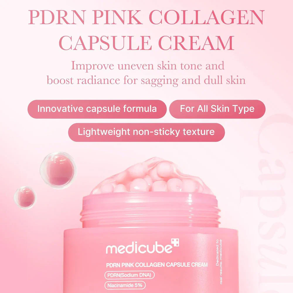 Medicube PDRN Pink Collagen Capsule Cream 55g