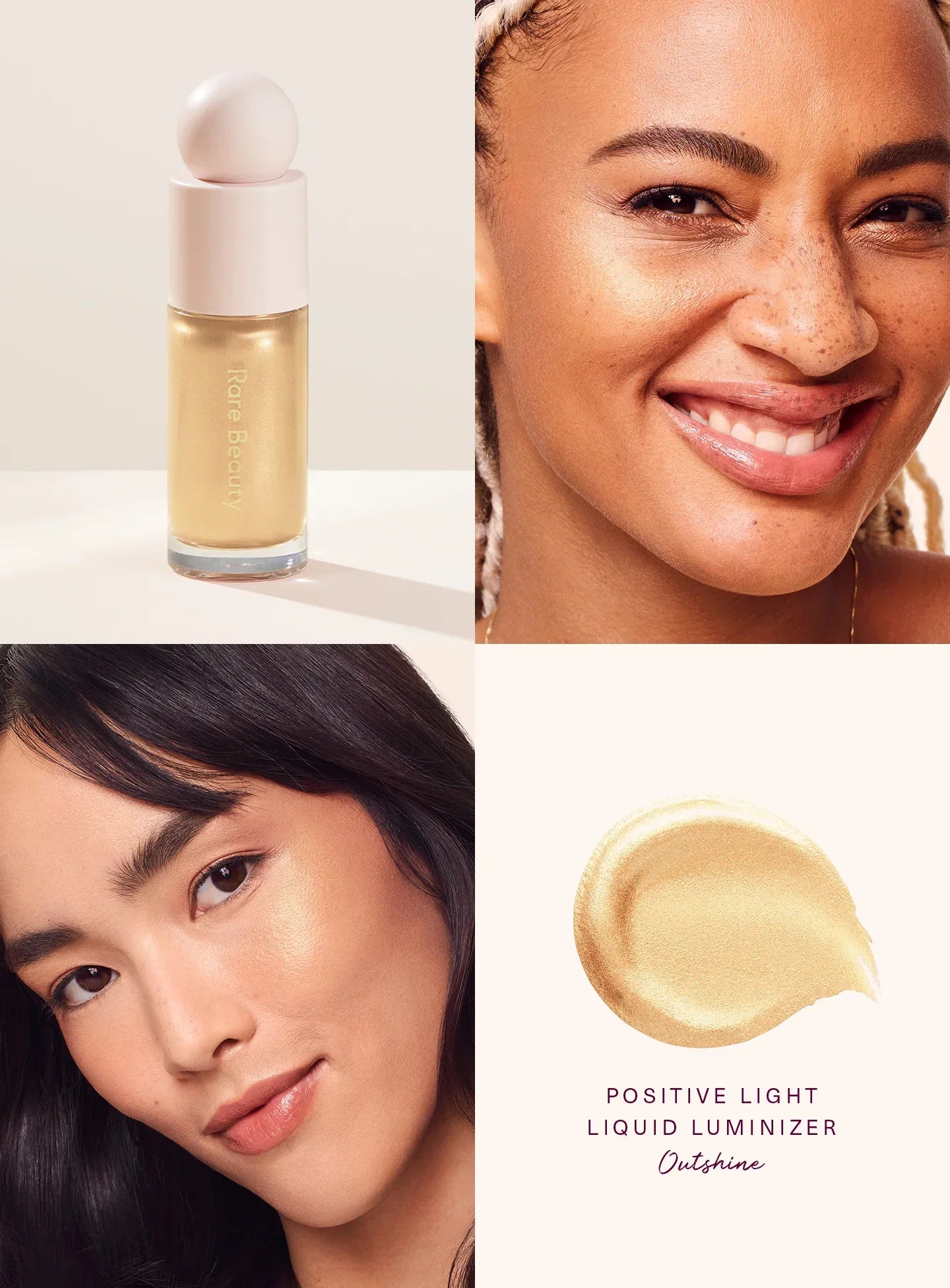 Rare Beauty Positive Light Liquid Luminizer- Outshine 2.5ml MINI