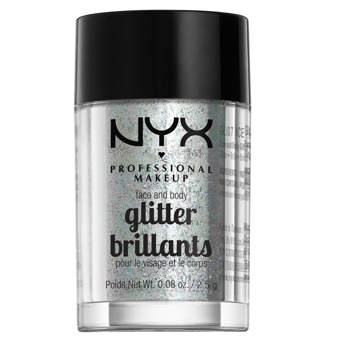 NYX Professional Makeup Glitter - Face & Body Glitter