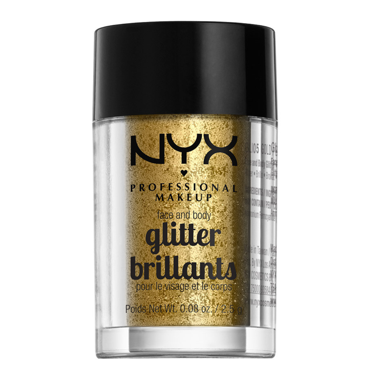 NYX Professional Makeup Glitter - Face & Body Glitter