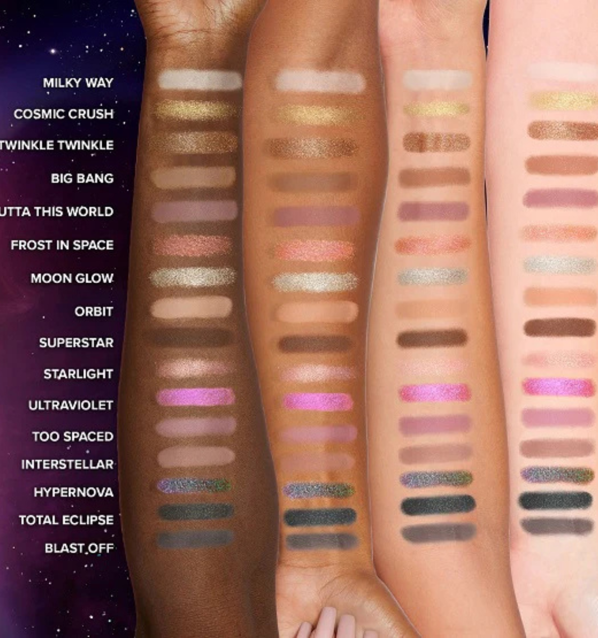 TOO FACED - Cosmic Crush Eyeshadow Palette