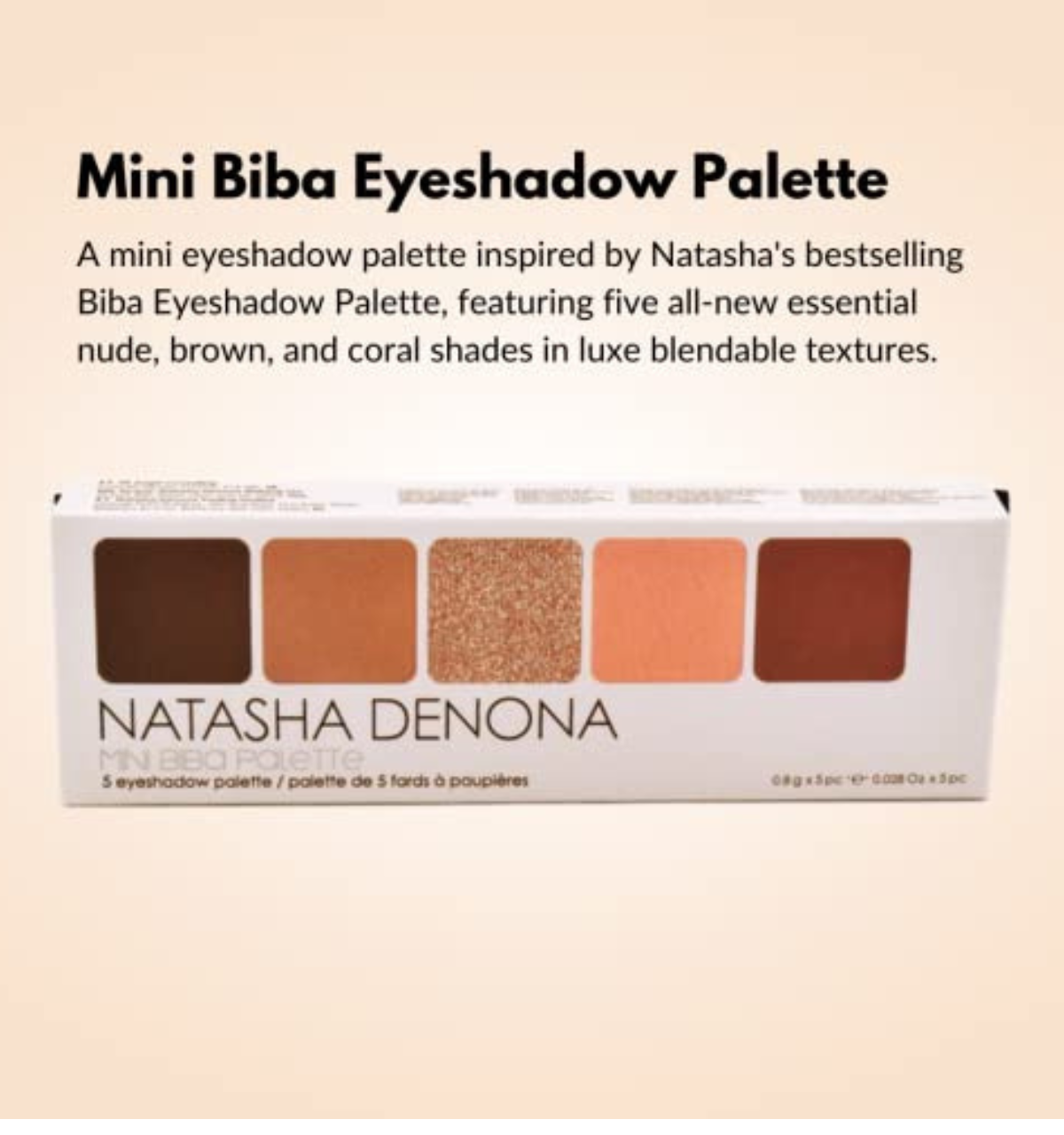 Natasha Denona Mini Biba Eyeshadow Palette