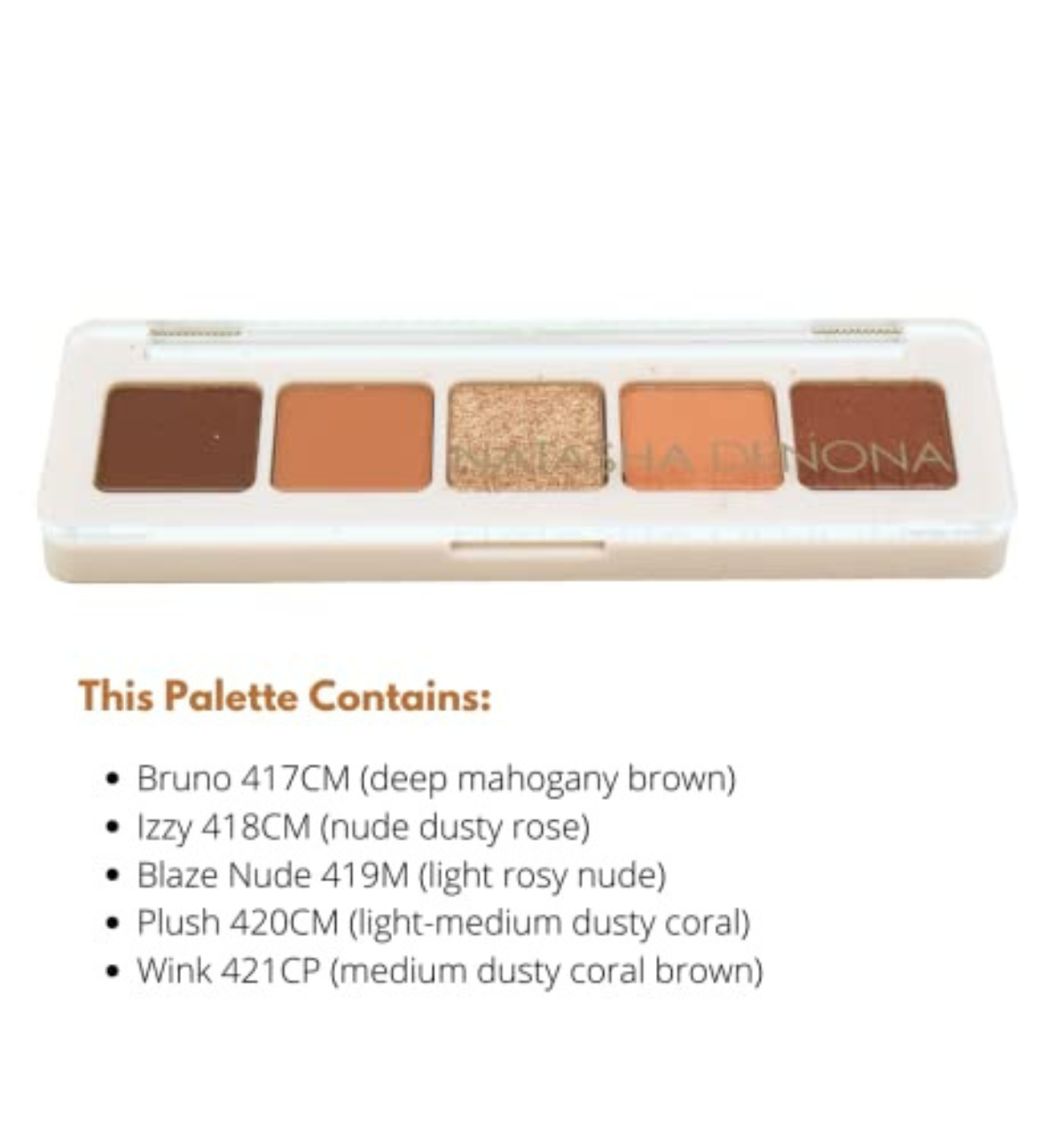 Natasha Denona Mini Biba Eyeshadow Palette