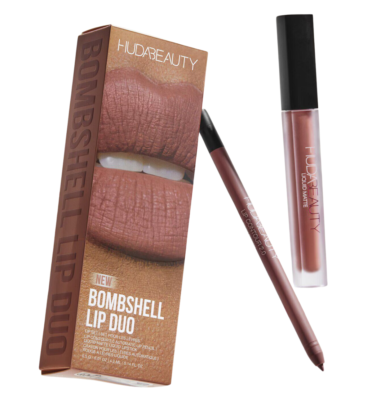 HUDA BEAUTY Bombshell Lip Duo