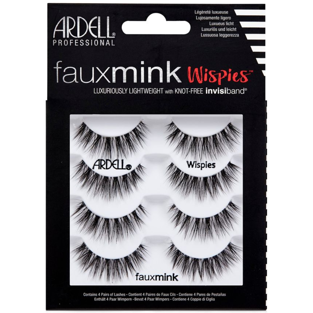 Ardel faux mink lashes pack of 4