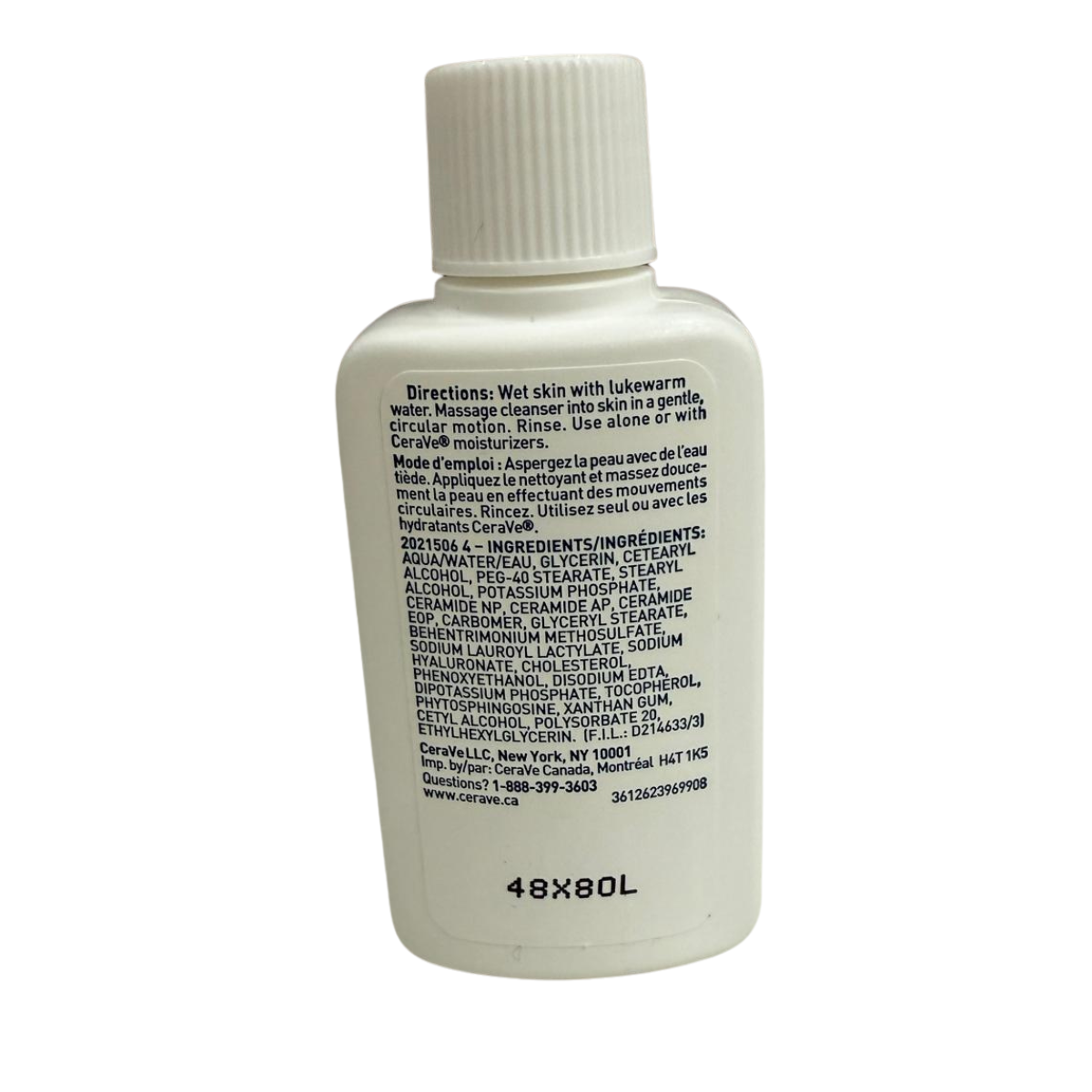 Cerave hydrating cleanser 29ML