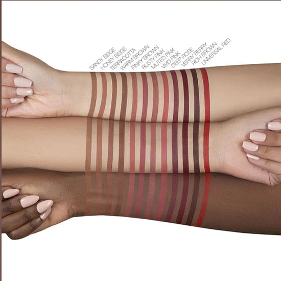 huda beauty lip contour Shade pink brown without box