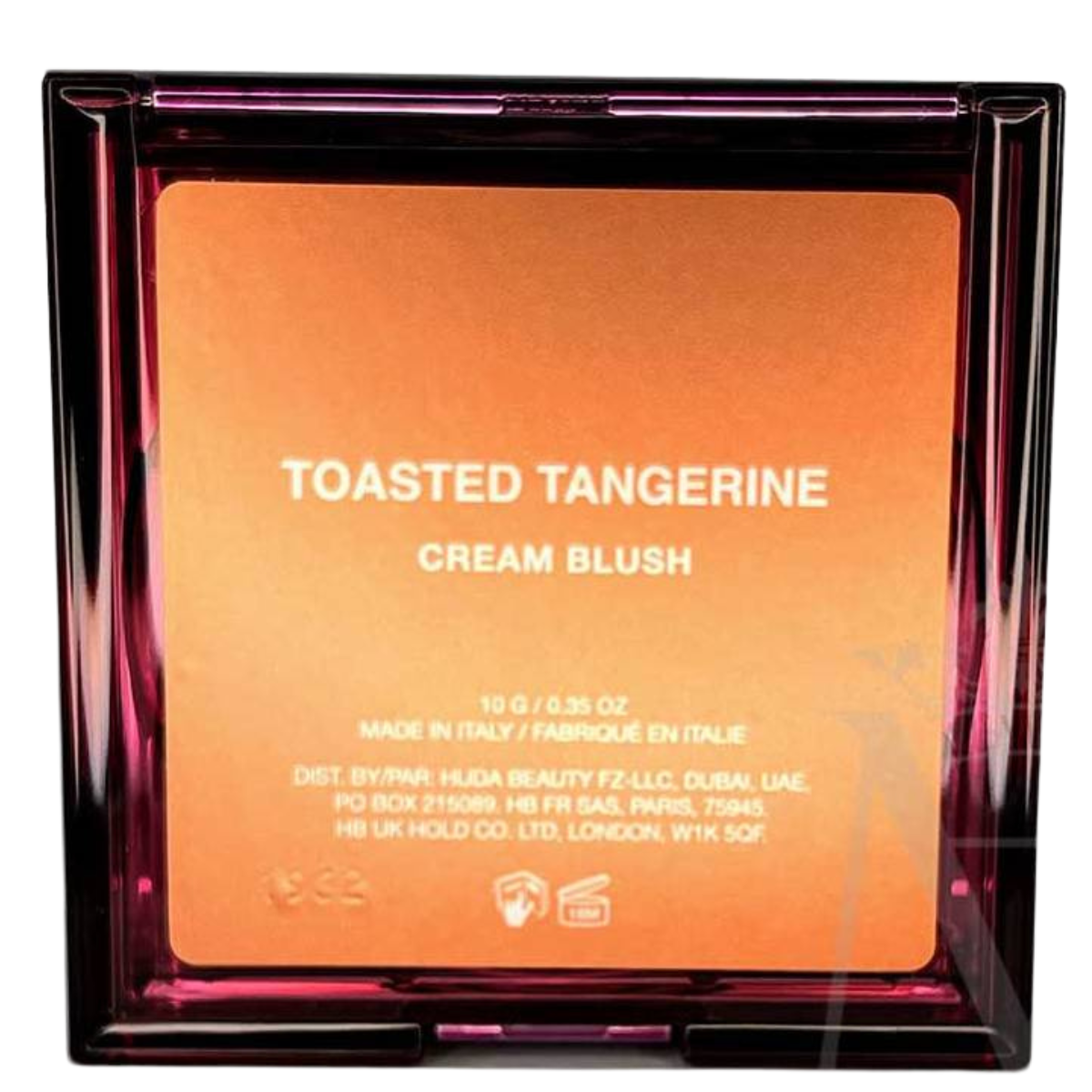 Huda Beauty Lovefest Cream Blush Toasted Tangerine