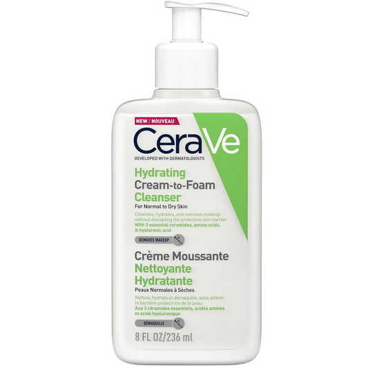 Hydrating Cream-to-Foam Cleanser