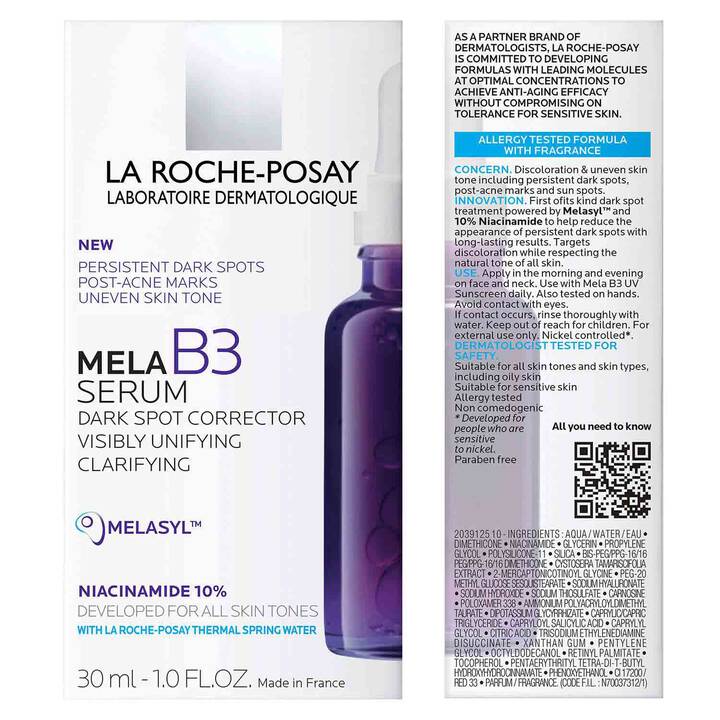 LA Roche - Posay Mela B3 Dark Spot Serum With Melasyl + Niacinamide
