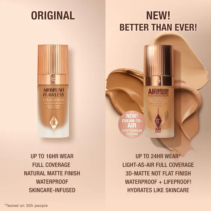 Charlotte Tilbury - New airbrush flawless  foundation