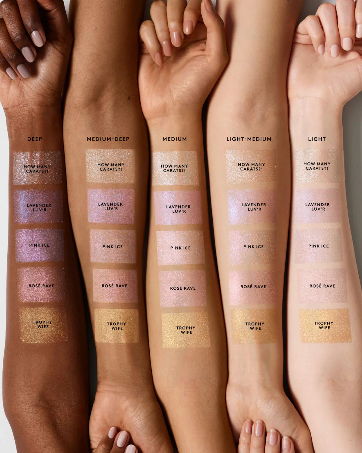 Fenty beauty diamond bomb highlighter - Shade lavender