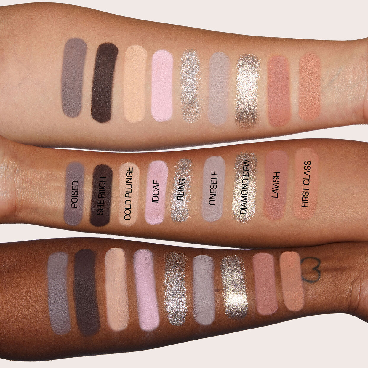 Huda Beauty - Icy Nude Eyeshadow Palette