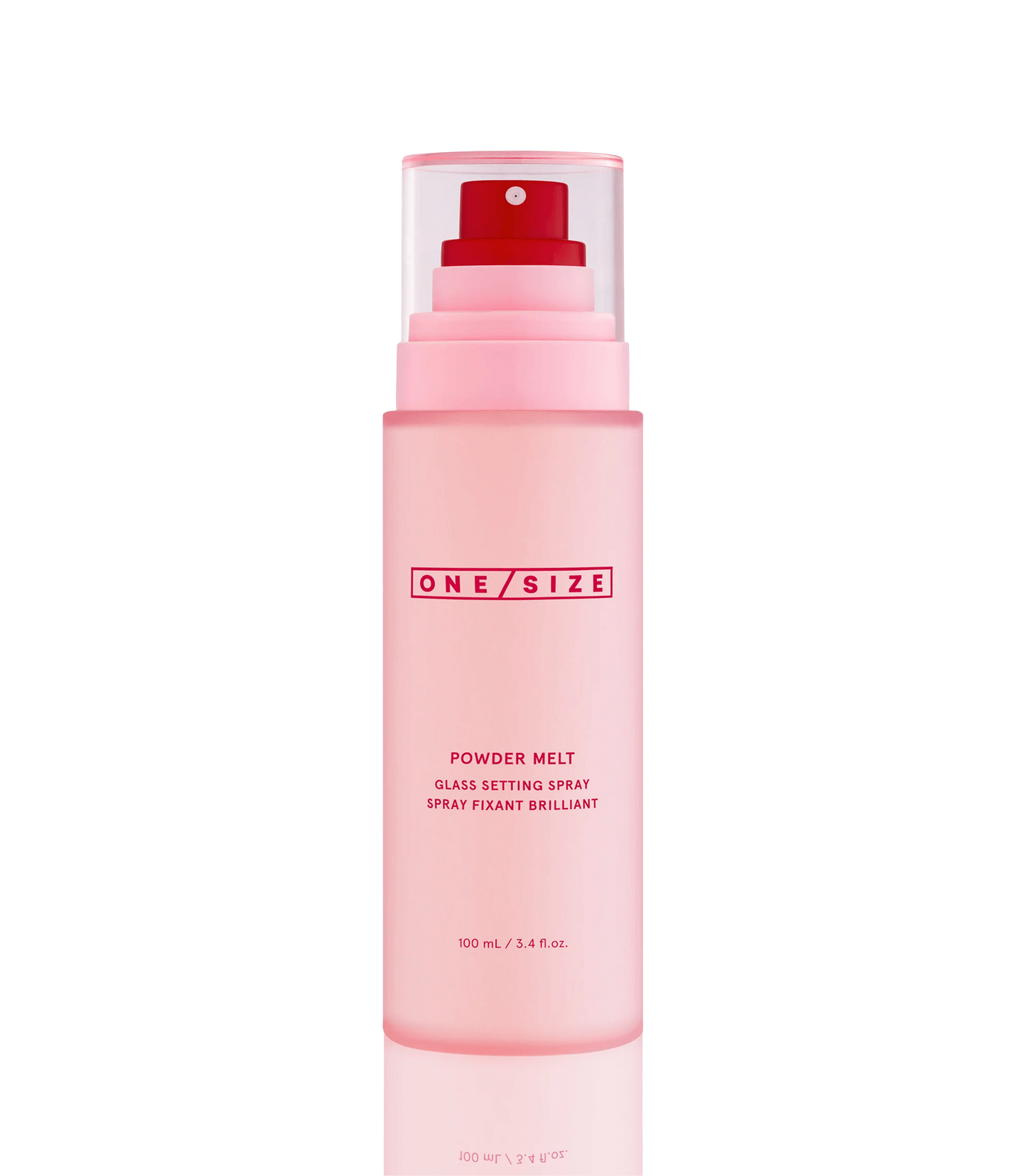 one size powder melt galss setting spray 100ml