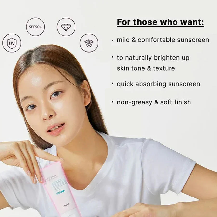 Cosrx Aloe 54.2 Aqua tone up Sunscreen