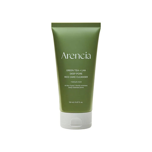 Arencia Green tea LHA rice cake cleanser