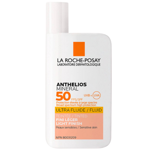 LA roche posy   Spf 50 Ultra fluide  Lotion tinted  Light finish  50ML