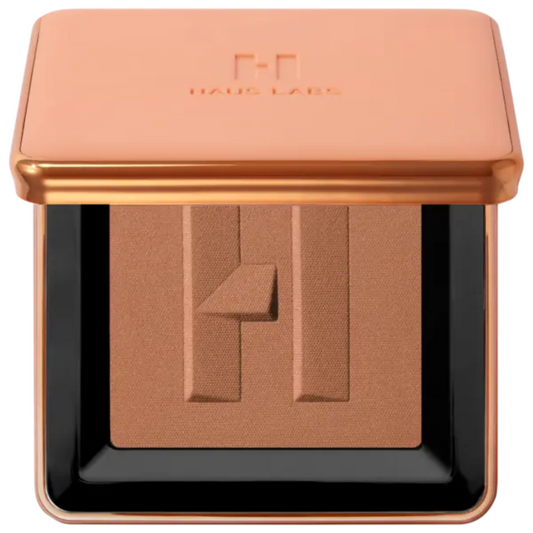 HAUS LABS BY LADY GAGA  Power Sculpt Velvet Talc-Free Powder Bronzer - Bronzed Umber Light