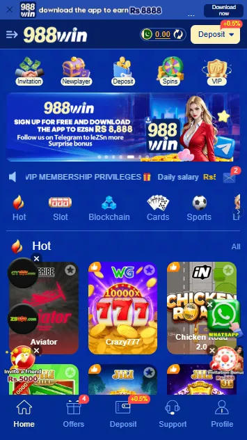 988Win Game Download (Earn App) For Android in 2026 screenshot