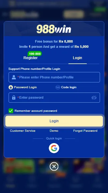 988Win Game Download (Earn App) For Android in 2026 screenshot