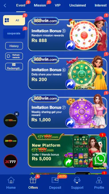 988Win Game Download (Earn App) For Android in 2026 screenshot