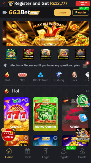 663Bet Game Download | Android Earning App in Pakistan 2026 screenshot