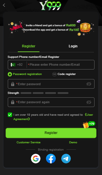 Y999 Game Download | APK & Review for Android (Pakistan) 2026 screenshot